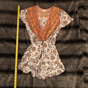 Altar’d State Floral Romper